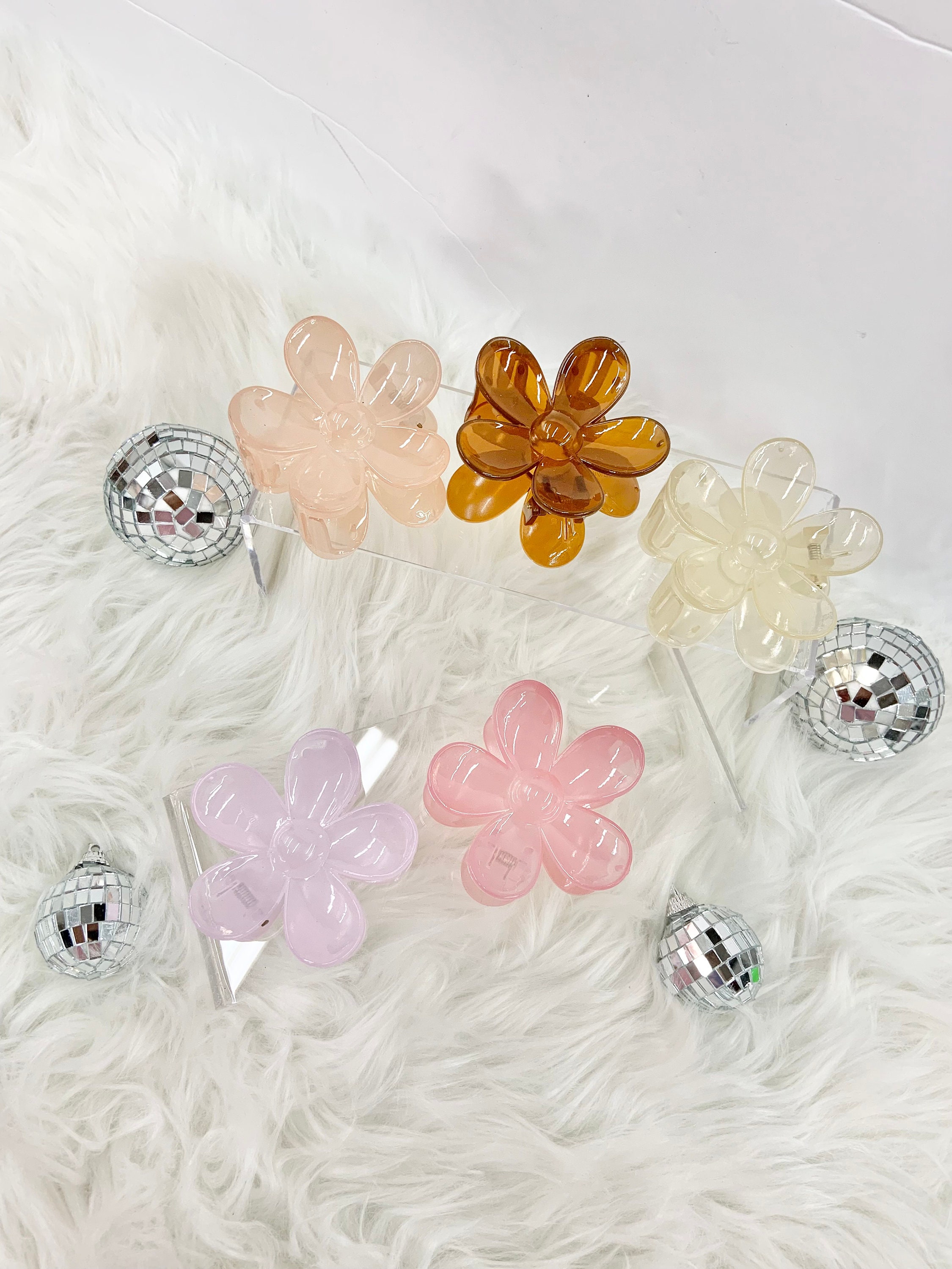 Daisy Hair Claw/ Jumbo Daisy Hair Clip/ Flower Hair Clip/ Hair Claw