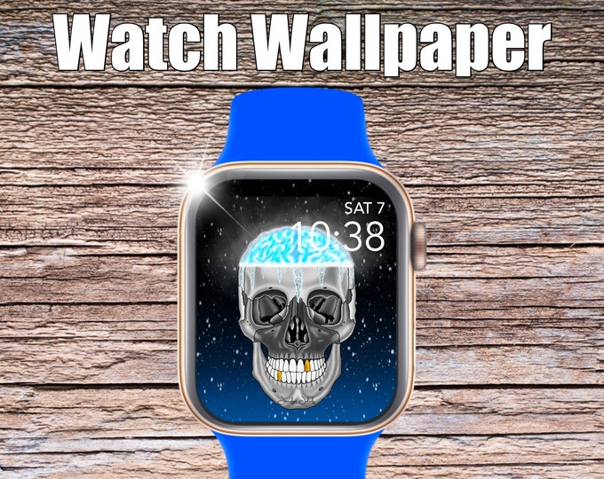 Brain Freeze Apple Watch Wallpaper, Apple Watch face, watch face cover, Watch Background, doctor wallpaper, Apple Watch design, fun