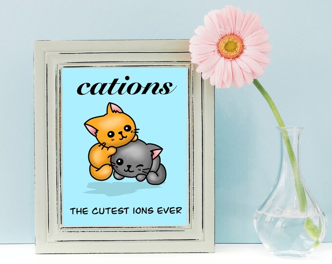 The Cutest Ions Ever (2 Cats) Printable Download