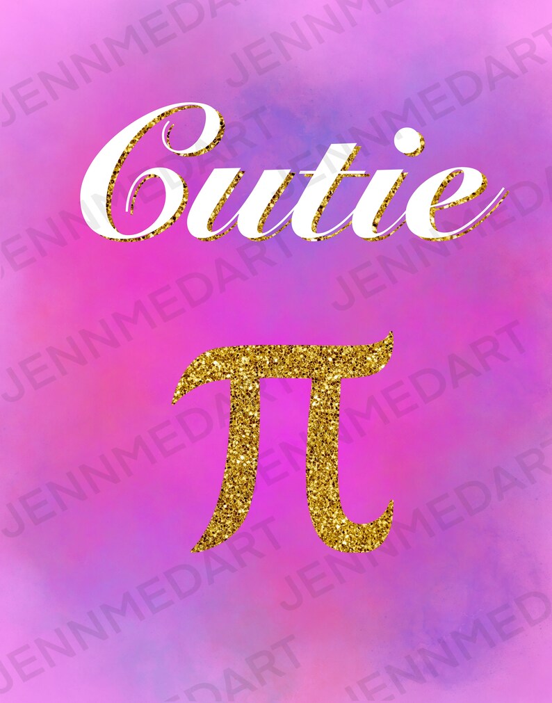 Cutie Pie pink Printable Download - Etsy