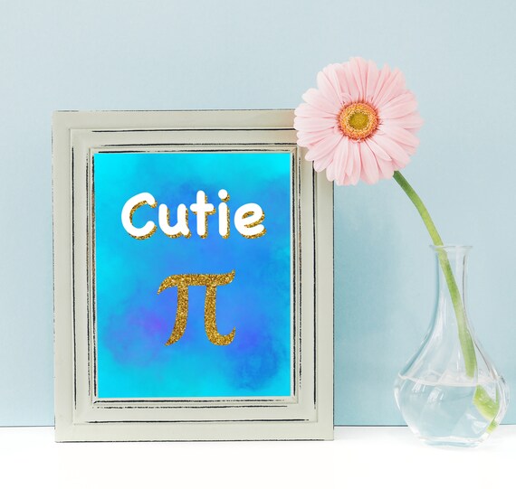 Cutie Pie (Blue) Printable Download