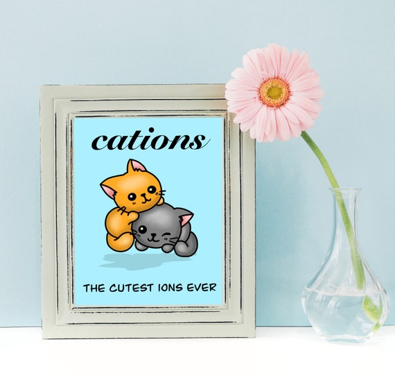 The Cutest Ions Ever (2 Cats) Printable Download