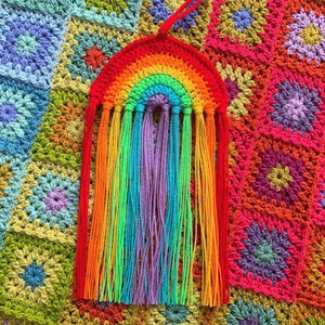 Rainbow Delight Crochet | Handcrafted Multi-Color Crochet Accessory for Every Occasion