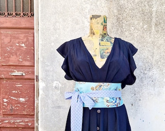 VERONICA OBI BELT, obi riem, damesriem, omkeerbare riem, Japanse riem, damesaccessoires, cadeau voor haar, zomer, korset