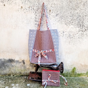 BOLSO SANDRA, bolso de mujer, bolso de hombro, bolso de tela, bolso hecho a mano, regalo para ella, bolsos de mujer, bolso de mano, idea de regalo