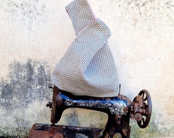 TOREBKA PAOLA KNOT BAG, ręcznie robiona japońska torebka z węzłem, z eleganckiej tkaniny, lekka i wyjątkowa torebka na nadgarstek