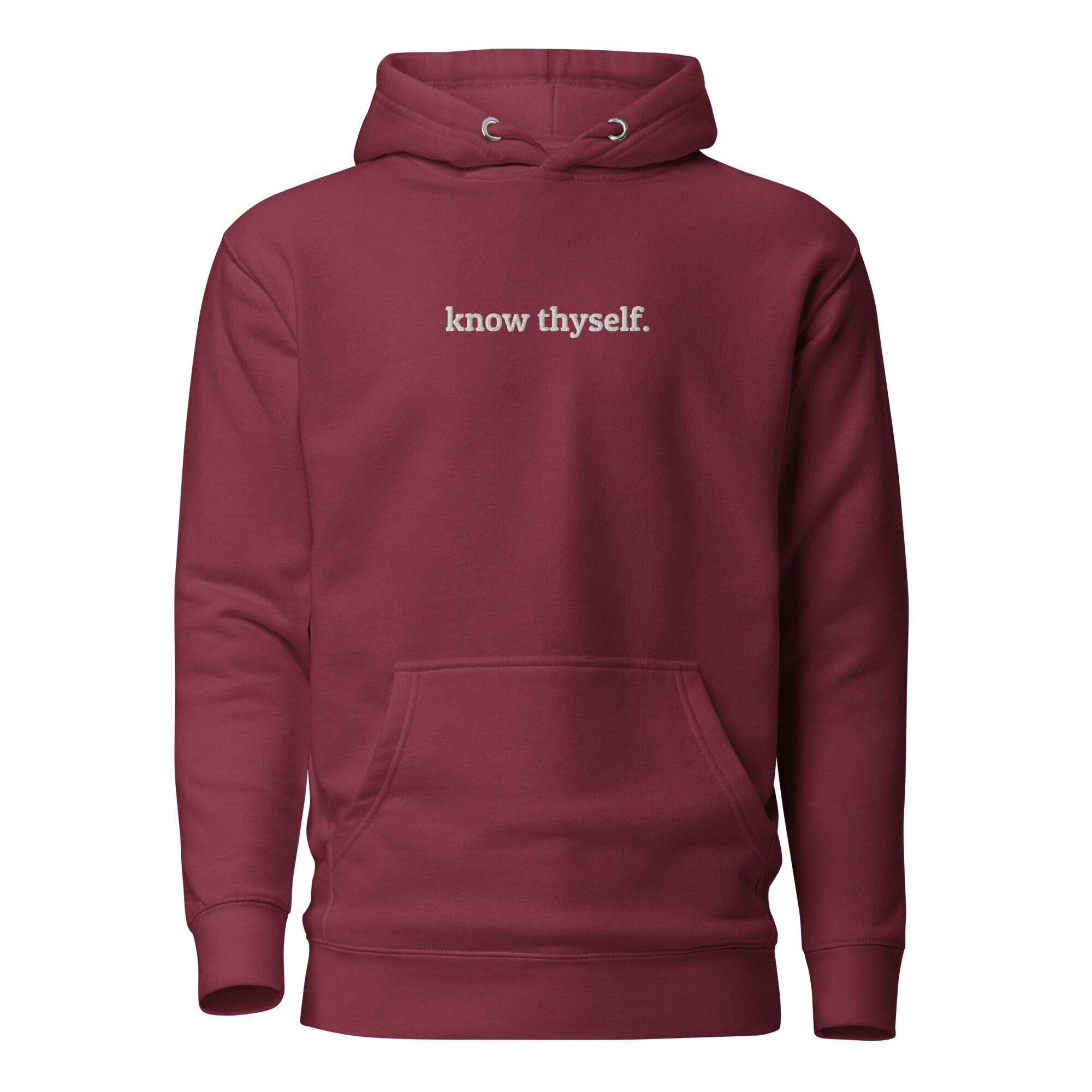 Know Thyself Hoodie - Etsy