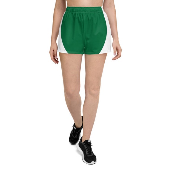 Space Age Green Women's Athletic Short Shorts -  Canada