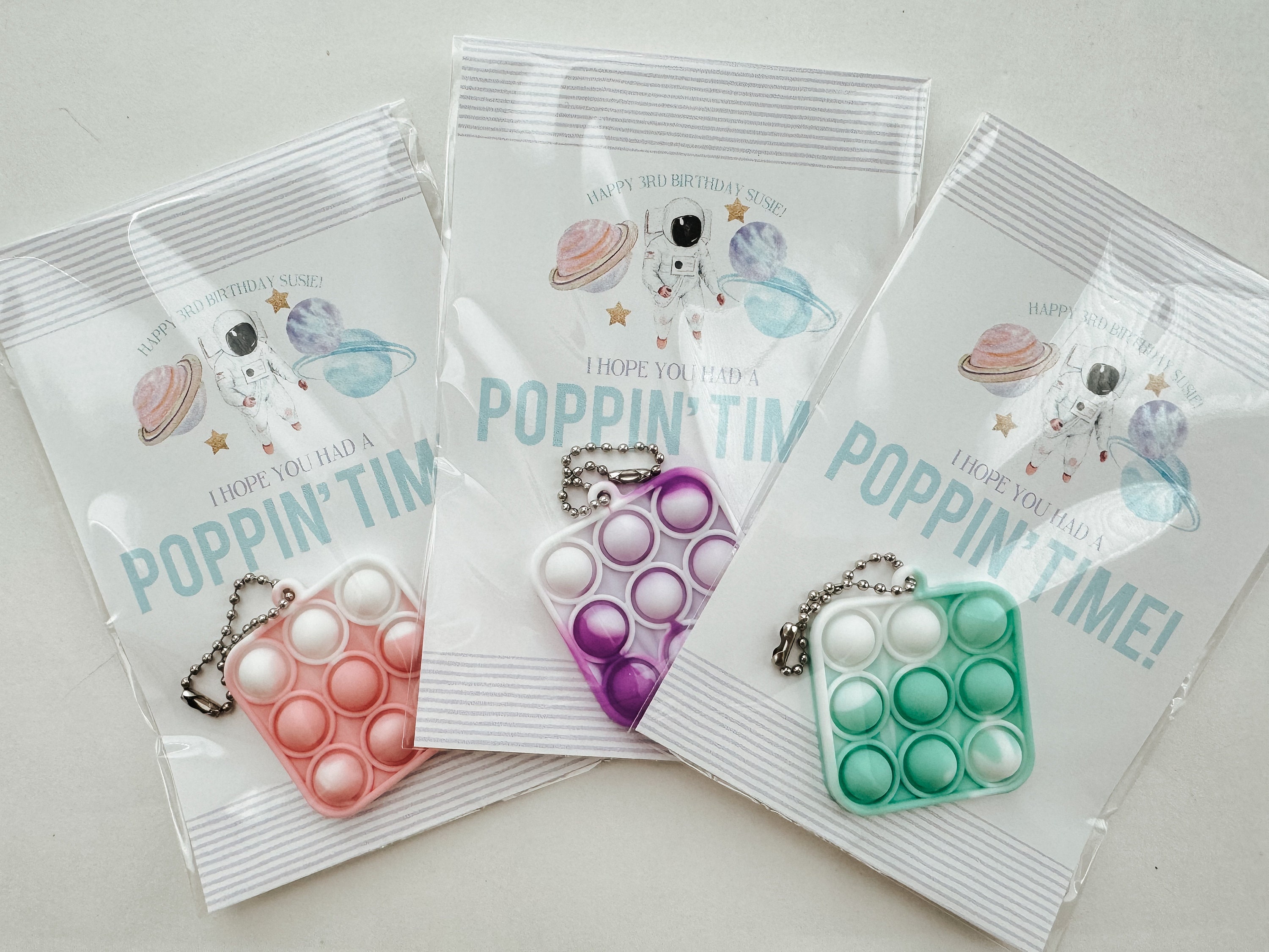Outer Space Party Favor, Outta This World Party Pop it, Space Birthday Party Pop-it, Two the Moon Party Popper, Pop-it Space Birthday Favors