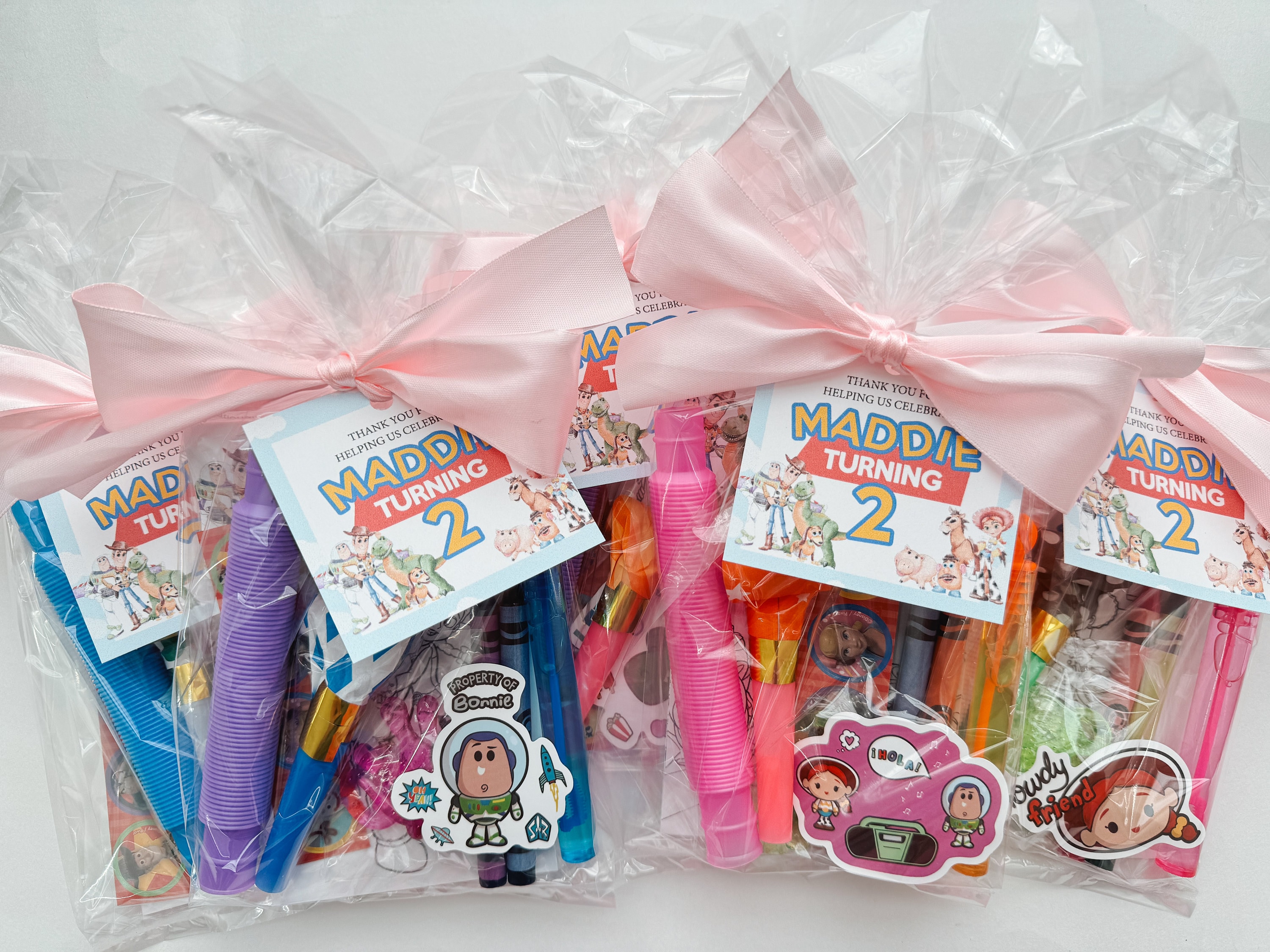 Toy Story Goodie Bag Party Favor, Two Infinity & Beyond Goodie Bag, Custom Toy Story Party Favor, Toy Story Favor, Kids Toy Story Party Bag