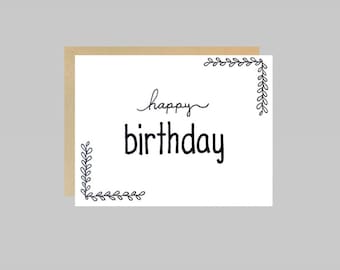 Happy Birthday Card