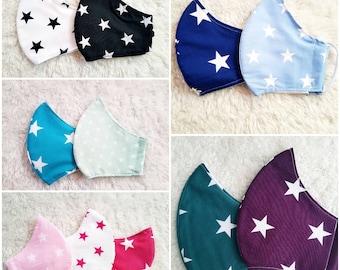 Star mask | Etsy Blue star pillow | Etsy