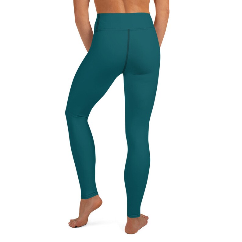 Yoga Leggings Teal Yoga leggings for women Teal Yoga Pants