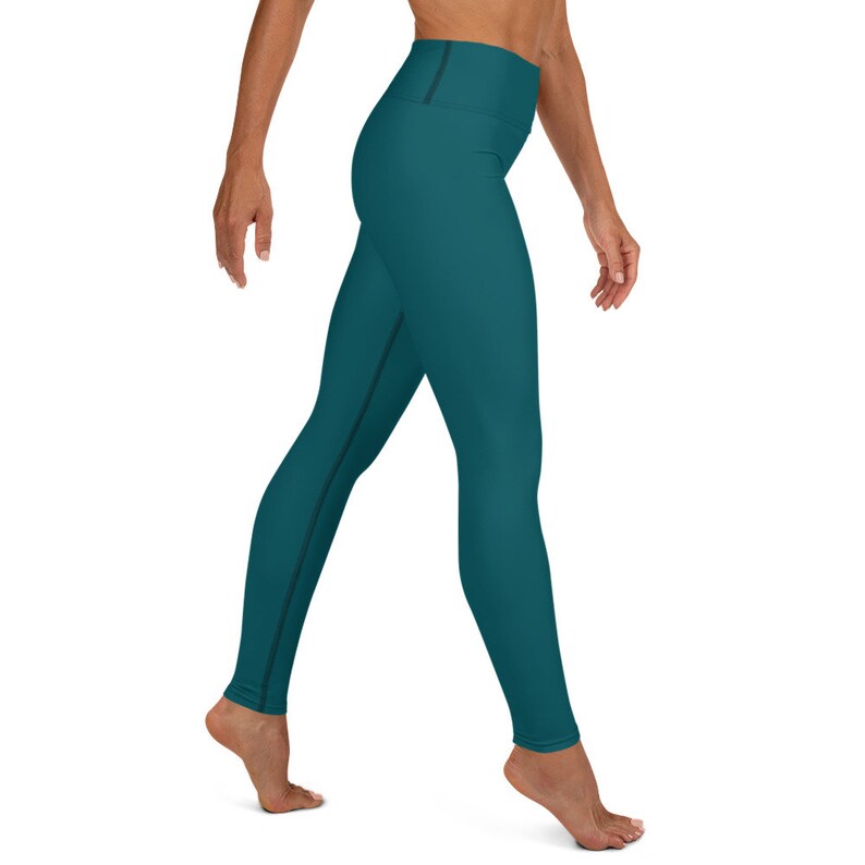 Yoga Leggings Teal Yoga leggings for women Teal Yoga Pants