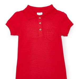 Unik Girls Polo with Pocket Uniform Shirt 5-12