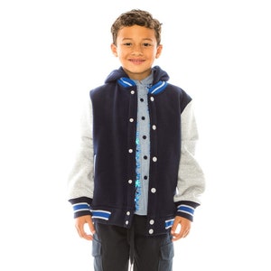 unik Varsity baseball Jacket coat with hoodie