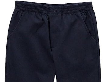 unik Jungen Marine Uniform Alle Elastische Taille Pull-on Hose BU03