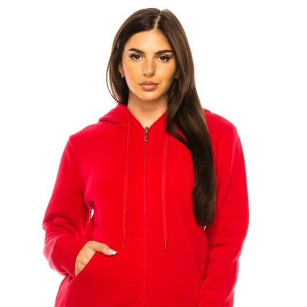 unik Women's Fleece Zipper Hoodie