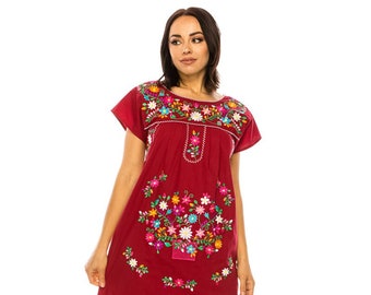 unik Embroidered Traditional Mexican Dress Size S-3X WD2058 Part 2
