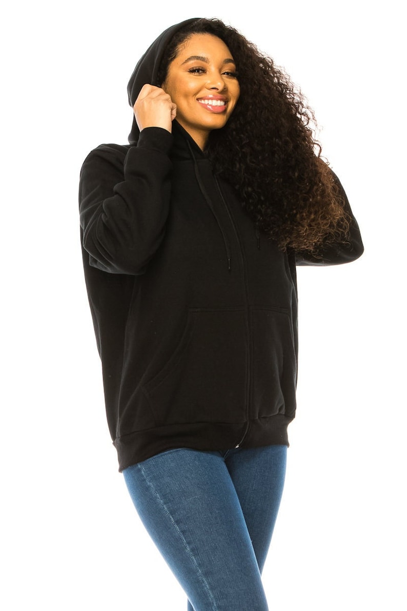 Click here to buy unik Premium Quality Satin Lined Zip Up Hoodie with Hidden Travel Pockets unik Premium Quality Satin Lined Zip Up Hoodie with Hidden Black