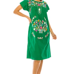 unik Embroidered Traditional Mexican Dress Size S-3X WD2058 image 7