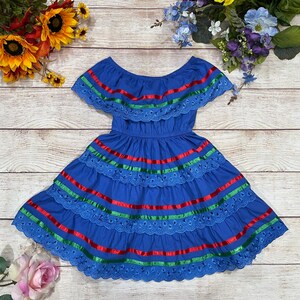 Unik Traditional Mexican Dress for Little Girls Size 2-14 - Etsy