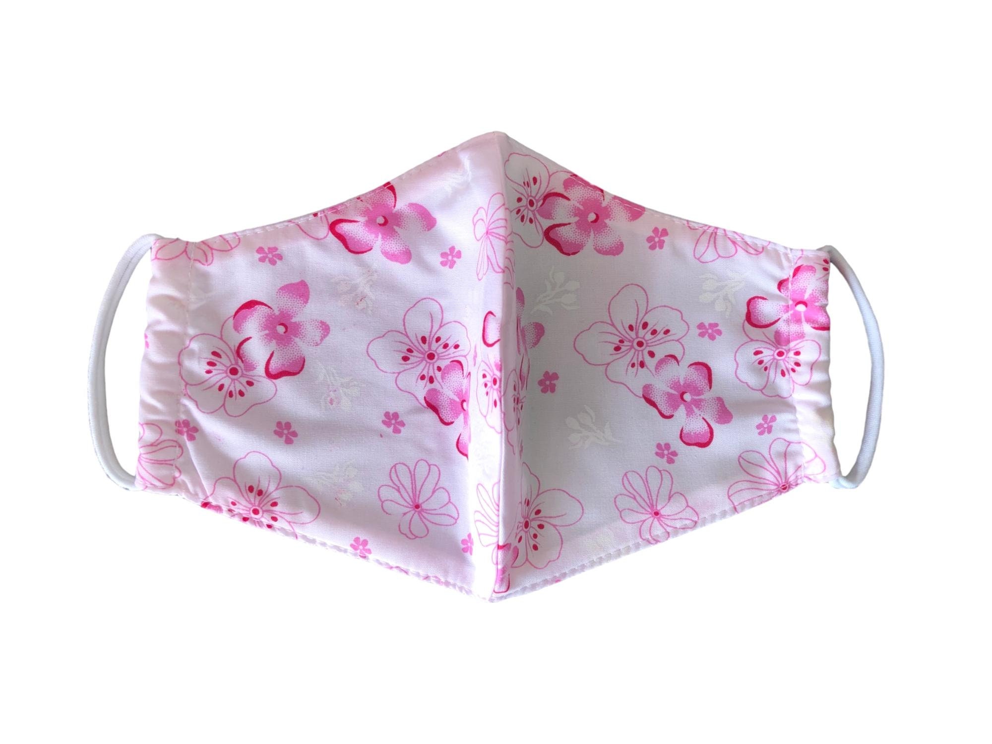 Pack of 3 Cloth Face Mask, Cotton and Cotton Blend, 2 Layers