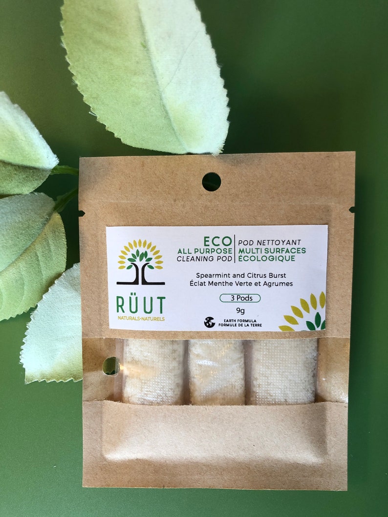 Eco All Purpose Cleaner Refill Pods Plant and Mineral Based Etsy