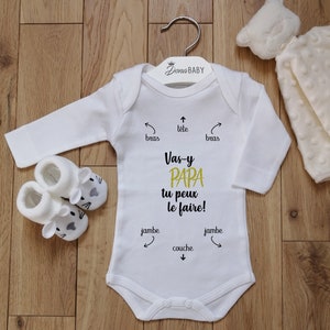 Go ahead DAD you can do it! - Personalized bodysuit