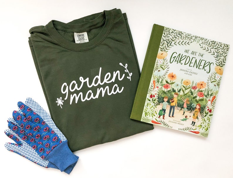 Garden Mama Me Shirt Cute Spring Tee Babe Unisex Adult Short Sleeve T-Shirt Matching Mommy