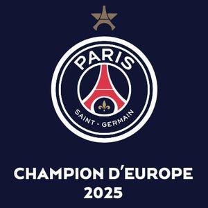Personalized PSG Football Poster, Here It Is Paris, Customizable Football Poster, Football Gift Poster with Child&#39;s First Name, Football Decoration