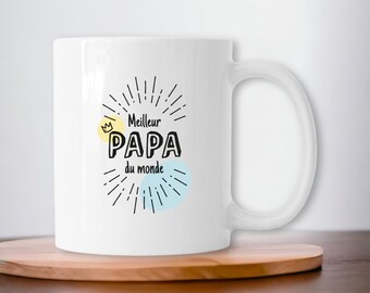 マグカップ - 世界で最高のお父さん、クリスマスプレゼント、父の日