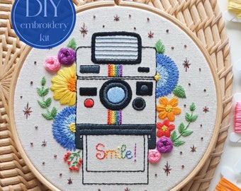 DIY embroidery kit for beginners - Don’t forget to smile