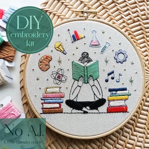 DIY embroidery kit for beginners - Stay curious