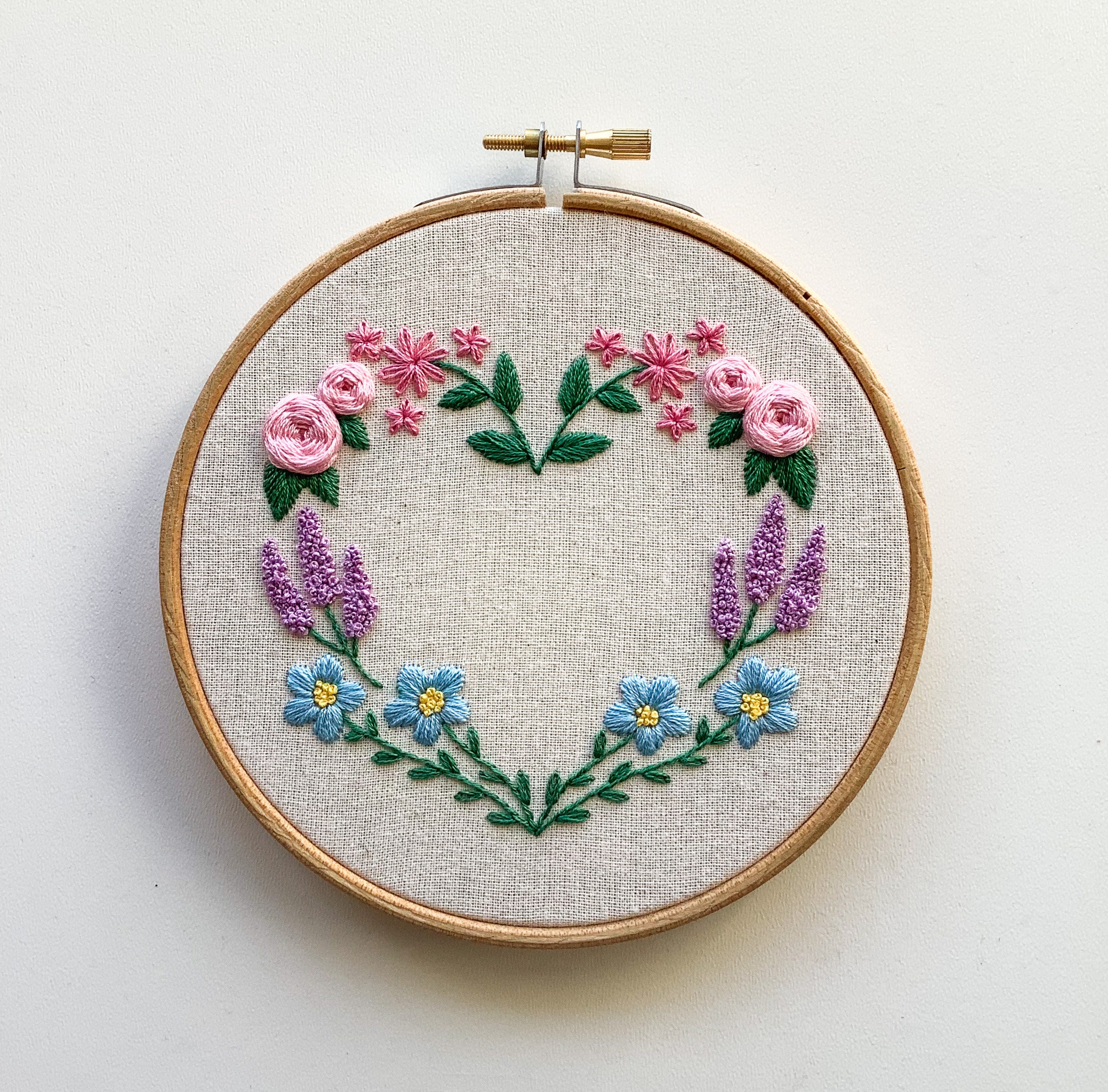 5 FREE Heart Embroidery Patterns {DIY Tutorial} - Wandering Threads  Embroidery