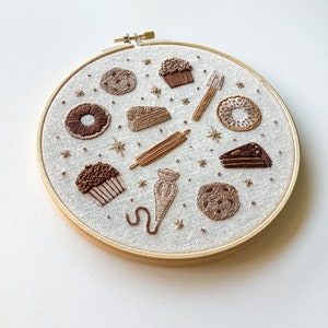 PDF embroidery pattern for beginners bake it easy image 3