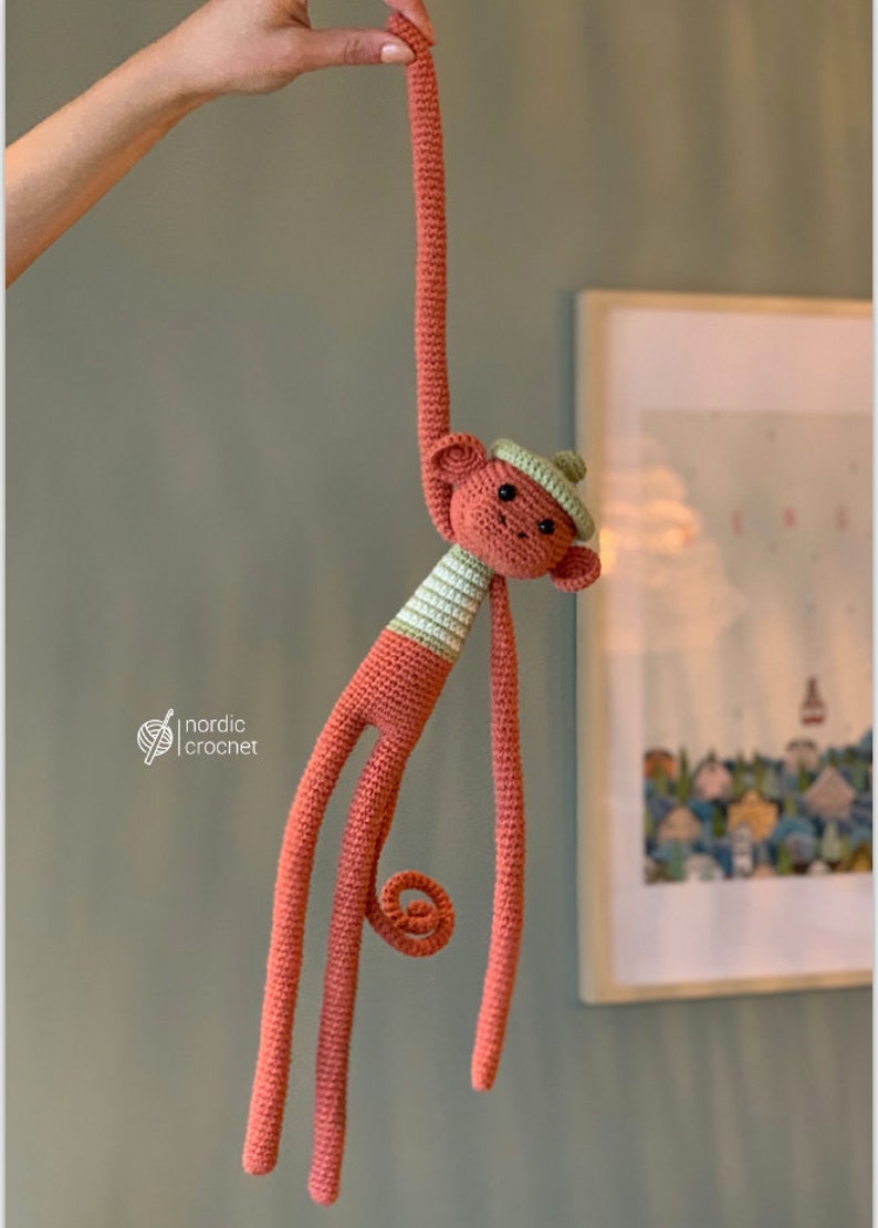 Anna Monkey - Crochet PDF Pattern image 1