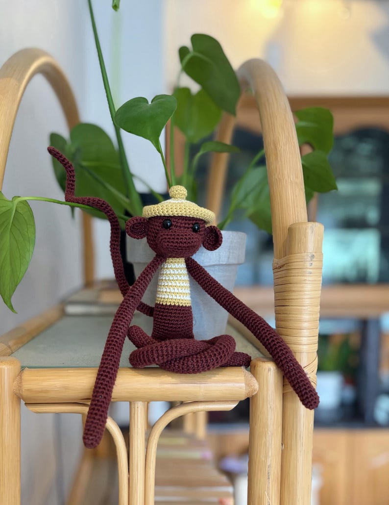 Anna Monkey - Crochet PDF Pattern image 2