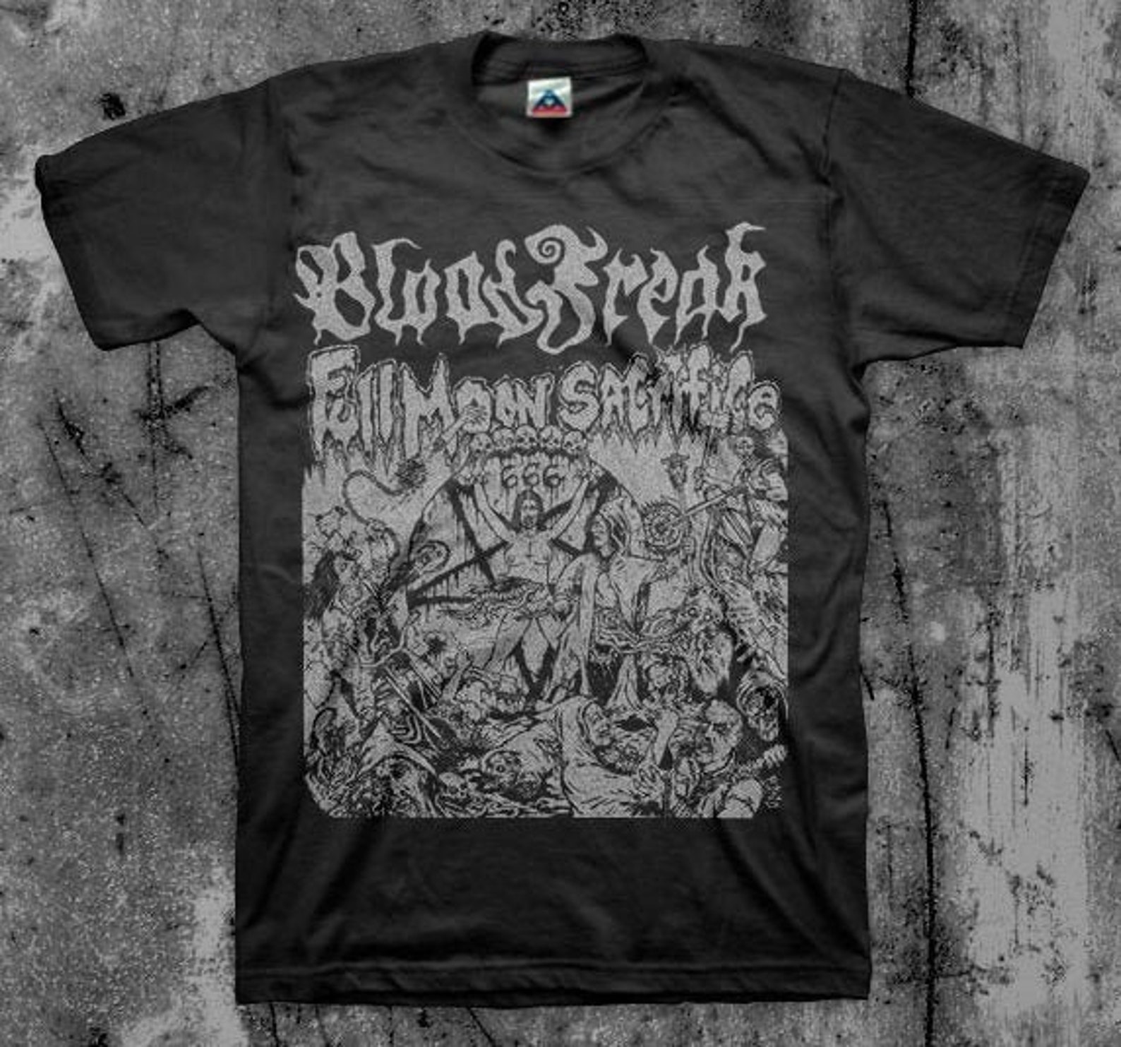 Blood Freak t-shirt grindcore death metal band. Fondlecorpse | Etsy
