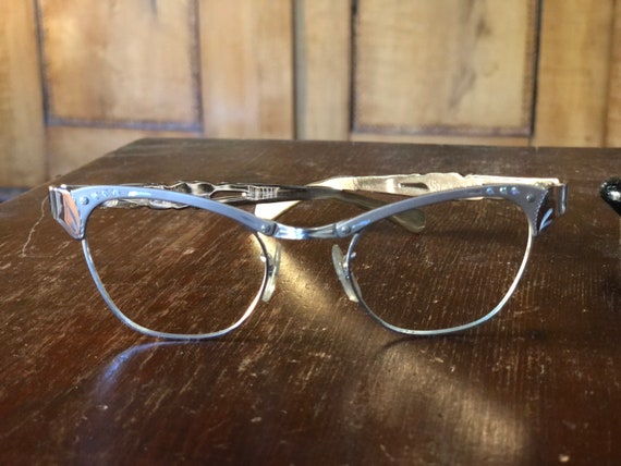 Vintage New Old Stock Eyeglass Glasses Cat Eye Fr… - image 1