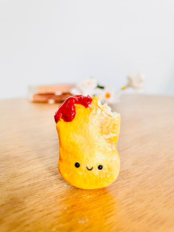 Chicken Nugget Clay Food Nug Lover Food Gift Etsy