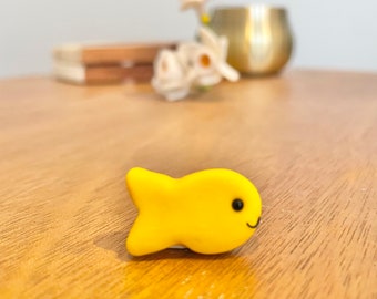 Fish cracker magnet| Cute Fridge decor | Christmas gift| Fridge magnets tiny Food magnets| Refrigerator magnets| Stocking stuffer