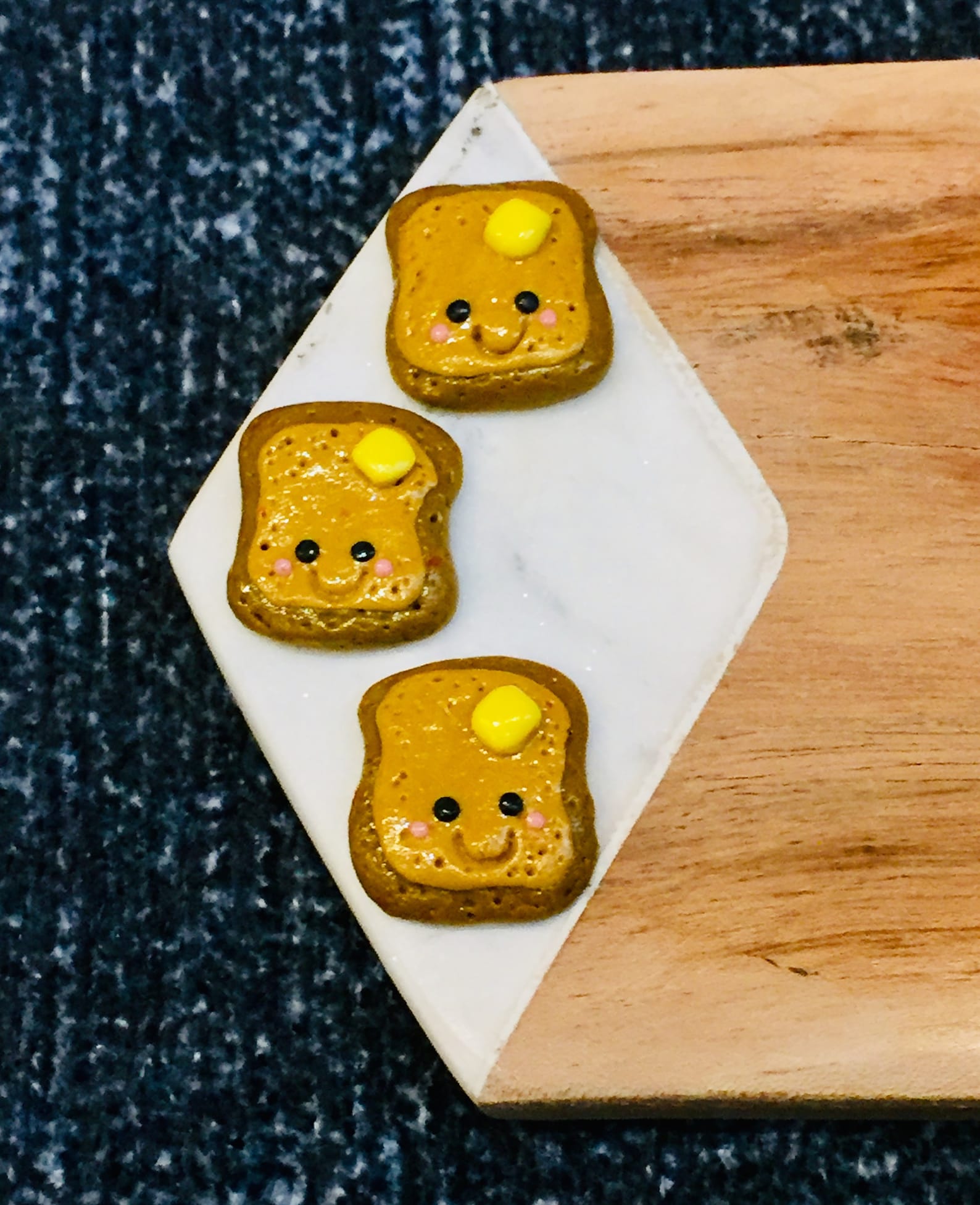 Toast Bread Kawaii Breakfast Lover Etsy