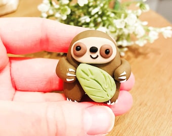 Sloth magnet| sloth fridge magnet|  Animal magnet|Sloth lover refrigerator magnet| Sloth Decor| Sloth gift idea Locker magnets| Office decor