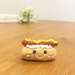 Hotdog magnet| Foodie gift idea| Hot dog Lover| Kitchen magnets| Kitch accessories| Decorative magnets| American Food| Birthday Gift|