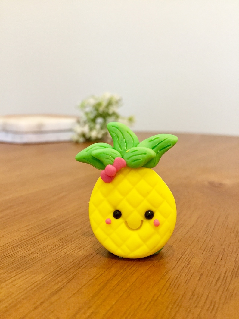 Cute Food Foodie Magnets- Set of 4-polymer Clay Decorative Magnets ...