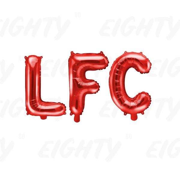 LFC - Liverpool football Club - 16inch Air Fill Only Red Balloons - NO HELIUM