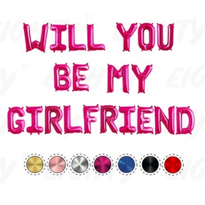 Personalised Will You Be My Girlfriend Card, Will You Be My
