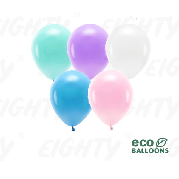 Eco Friendly Balloons / BIODEGRADABLE / 30cm colour mix /Pack of 10 Balloons (Colours available)BIODEGRADEABLE BALLOONS