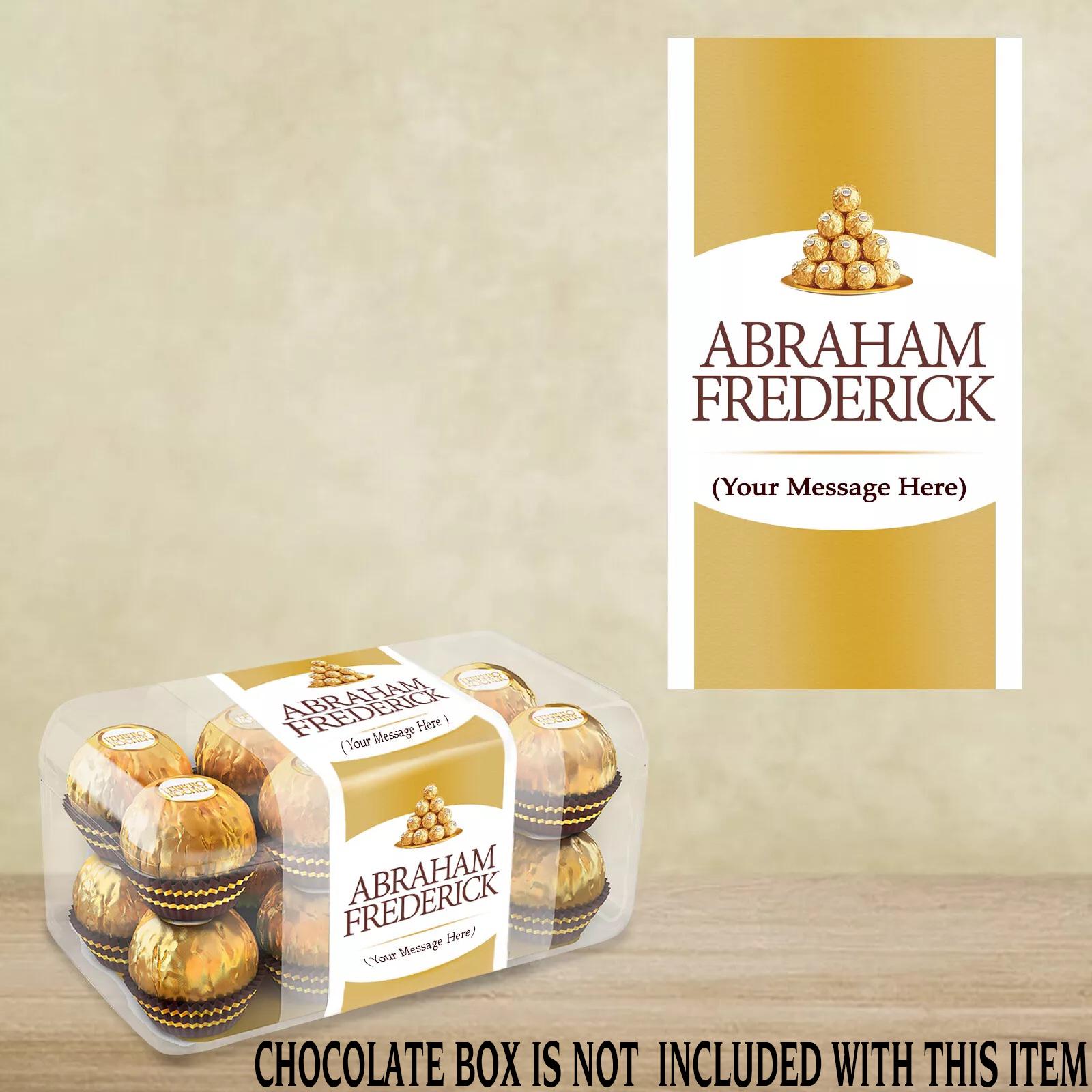 Ferrero rocher sticker discount
